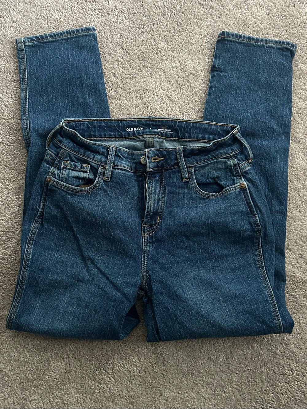 Old Navy High Rise Vintage Slim Jeans